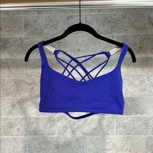 lululemon athletica Blue Sports Bra